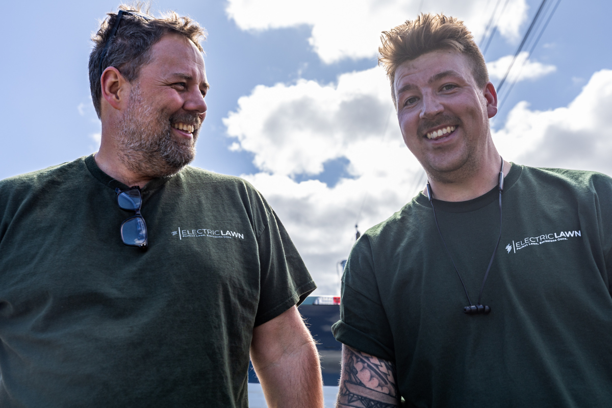 Electric Lawn - Victoria, BC - Co-owners - Hayden Arbour & Ben Wilson