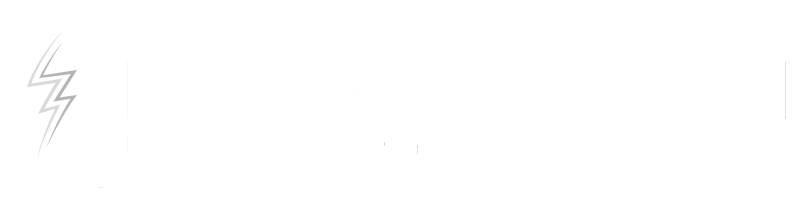 Electric Lawn Victoria BC logo (white)